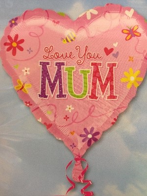Love You Mum Balloon