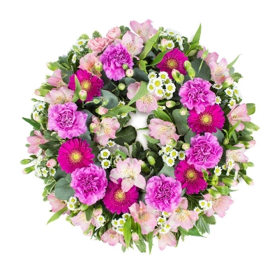 Wreath (Pinks)