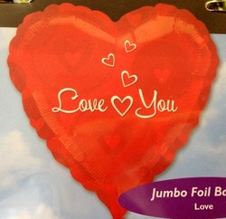 I Love You Jumbo Balloon