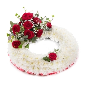 Wreath (Red and White)